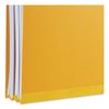 Universal Pressboard Classification Folder 8-1/2 x 14", Yellow, PK10 UNV10314